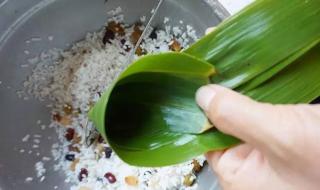 三角粽子的包法图解